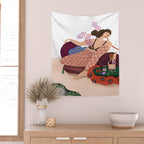 Monday Mood Wall Tapestry Gallery Image 2