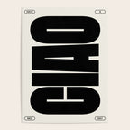 Ciao Poster Black Poster Gallery Image 4