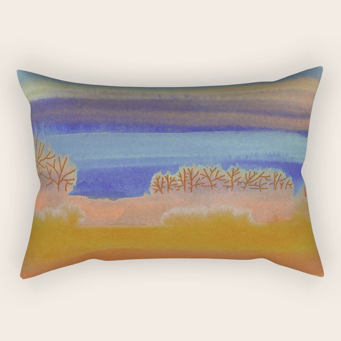Whispers of Autumn Rectangular Pillow Gallery Image 1