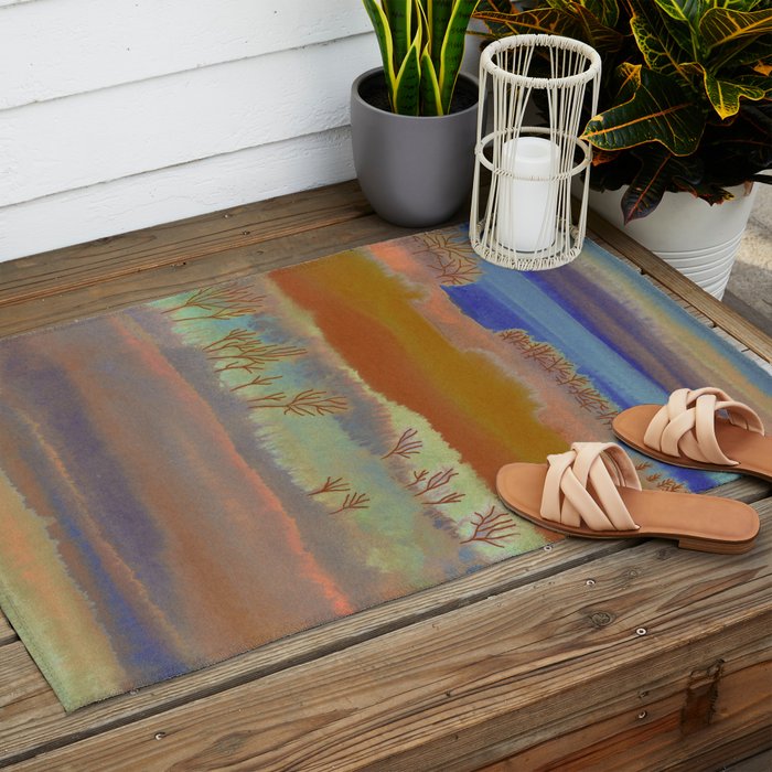 Whispers of Autumn Outdoor Rug Gallery Image 2