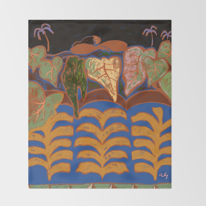 Dreaming Under the Stars Throw Blanket Gallery Image 2
