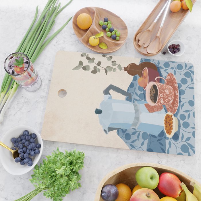 Morning coffee Cutting Board Gallery Image 2