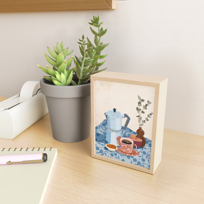 Morning coffee Mini Art Print Gallery Image 2