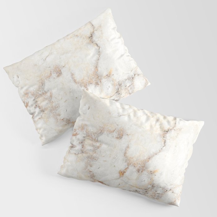 Marble Natural Stone Grey Veining Quartz Pillow Sham Gallery Image 3