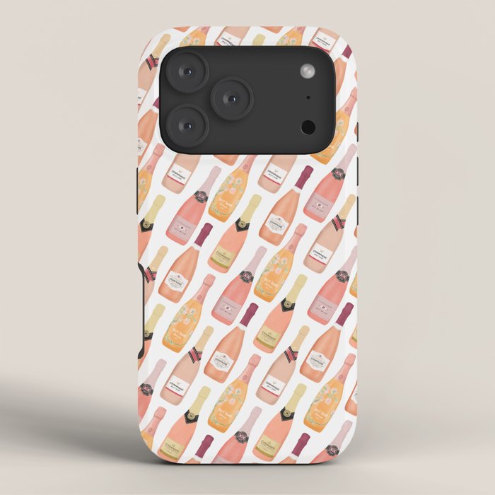 Rose Champagne Bottles iPhone Case Gallery Image 3