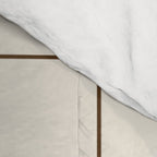 Grid (Cream/Chocolate) Comforter Gallery Image 4