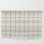 Grid (Cream/Chocolate) Wall Hanging Gallery Image 1