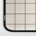Grid (Cream/Chocolate) Laptop Sleeve Gallery Image 3