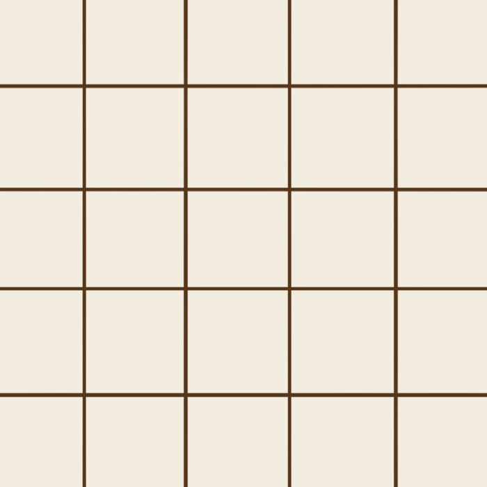 Grid (Cream/Chocolate) Coffee Mug Gallery Image 2