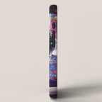 Galaxy Cat On Dinosaur Unicorn In Space iPhone Case Gallery Image 2
