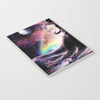 Galaxy Cat On Dinosaur Unicorn In Space Notebook Gallery Image 3