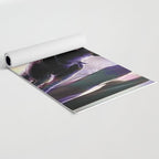 Galaxy Cat On Dinosaur Unicorn In Space Yoga Mat Gallery Image 2