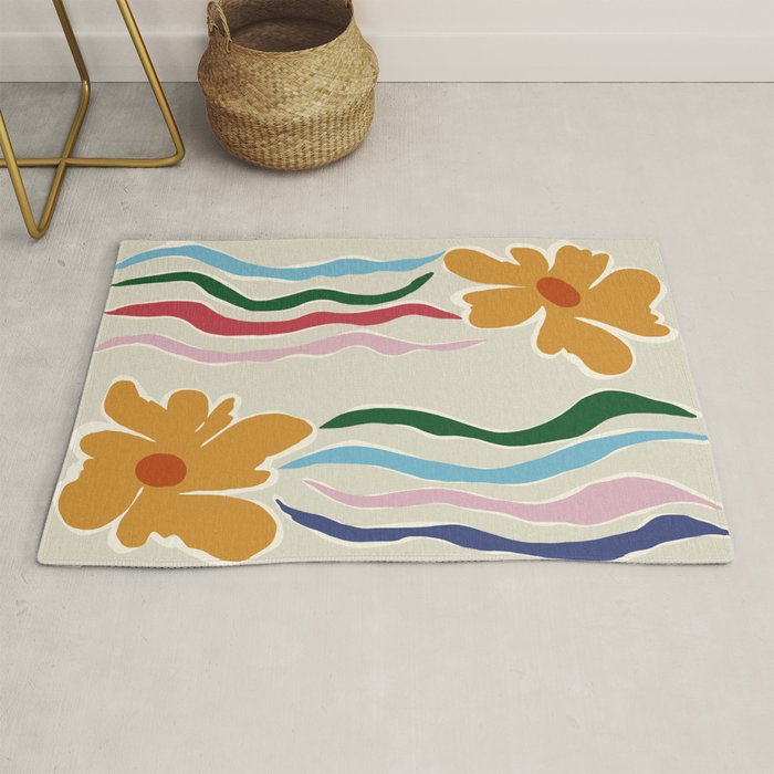 Floral Kite Rug Gallery Image 1