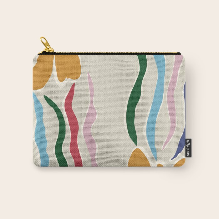 Floral Kite Carry All Pouch Gallery Image 1