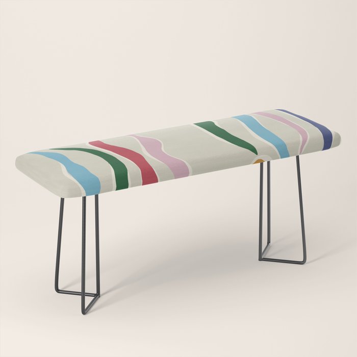 Floral Kite Bench Gallery Image 1