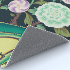Minhwa(Korean traditional/folk art): Peony Flowers and Rock Rug Gallery Image 4