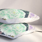 Minhwa(Korean traditional/folk art): Peony Flowers and Rock Pillow Sham Gallery Image 3