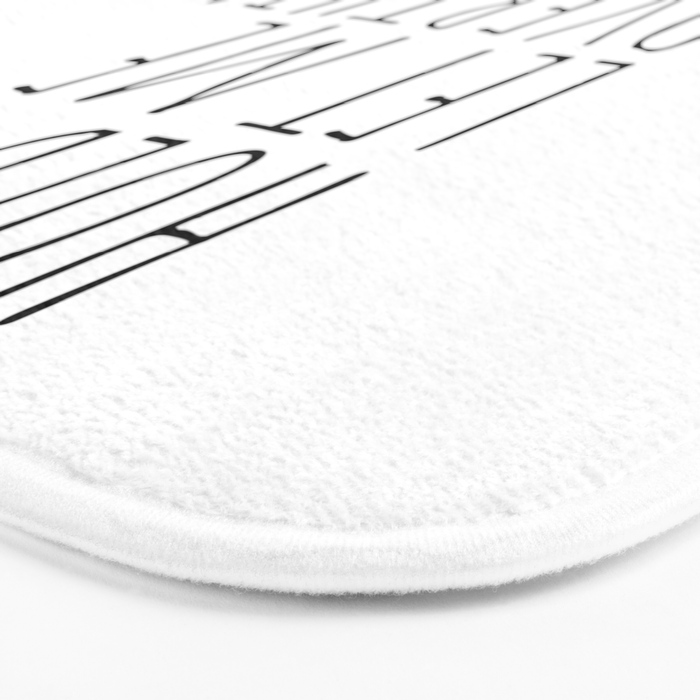 Hold on, let me overthink this Bath Mat Gallery Image 3