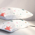 Whimsical Celestial Stars Seamless Pattern Pillow Sham Gallery Image 3