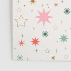 Whimsical Celestial Stars Seamless Pattern Poster Gallery Image 3