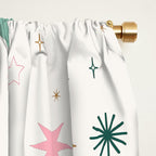 Whimsical Celestial Stars Seamless Pattern Window Curtain Gallery Image 2