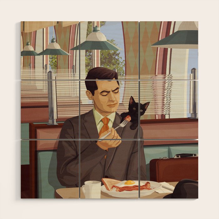 A Most Peculiar Man Wood Wall Art Gallery Image 1