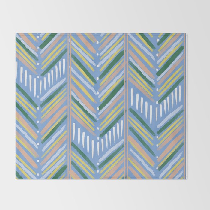 My Surf House, Ocean Throw Blanket Gallery Image 2