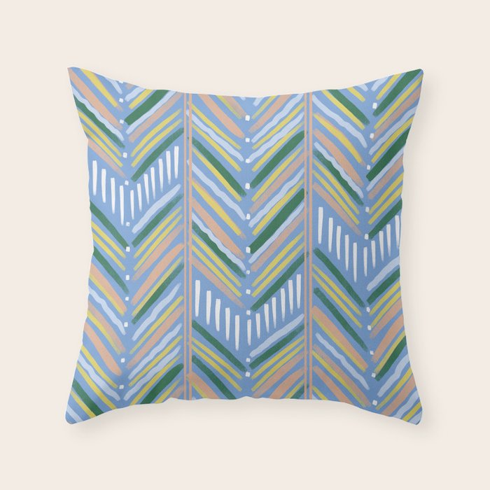 My Surf House, Ocean Throw Pillow Gallery Image 6
