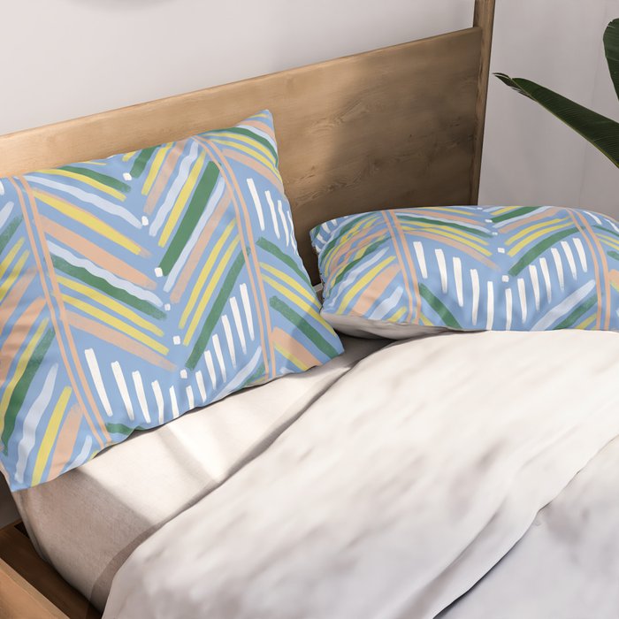 My Surf House, Ocean Pillow Sham Gallery Image 2