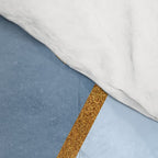 Deco Blue Marble Tile Pattern Comforter Gallery Image 4