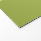 Scandinavian Minimalist Art Chartreuse Welcome Mat Gallery Image 2