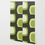 Scandinavian Minimalist Art Chartreuse Wallpaper Gallery Image 2