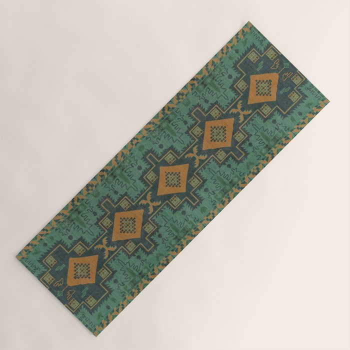 Bohemian Artwork Yoga Mat Gallery Image 1