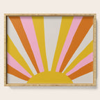 sunshine state of mind Serving Tray Gallery Image 1