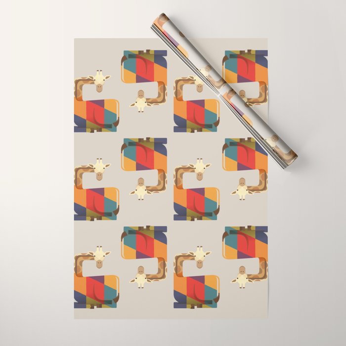 Giraffe Wrapping Paper Gallery Image 1
