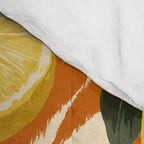 Bold Lemon Citrus Pattern Comforter Gallery Image 4