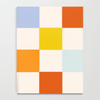 Retro Rainbow Checkerboard  Notebook Gallery Image 4