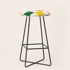 Retro Rainbow Checkerboard  Stool Gallery Image 1