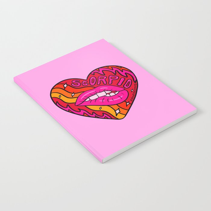 Scorpio Valentine Notebook Gallery Image 2