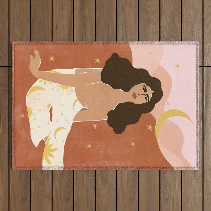 Universe Has Your Back Outdoor Rug Gallery Image 1