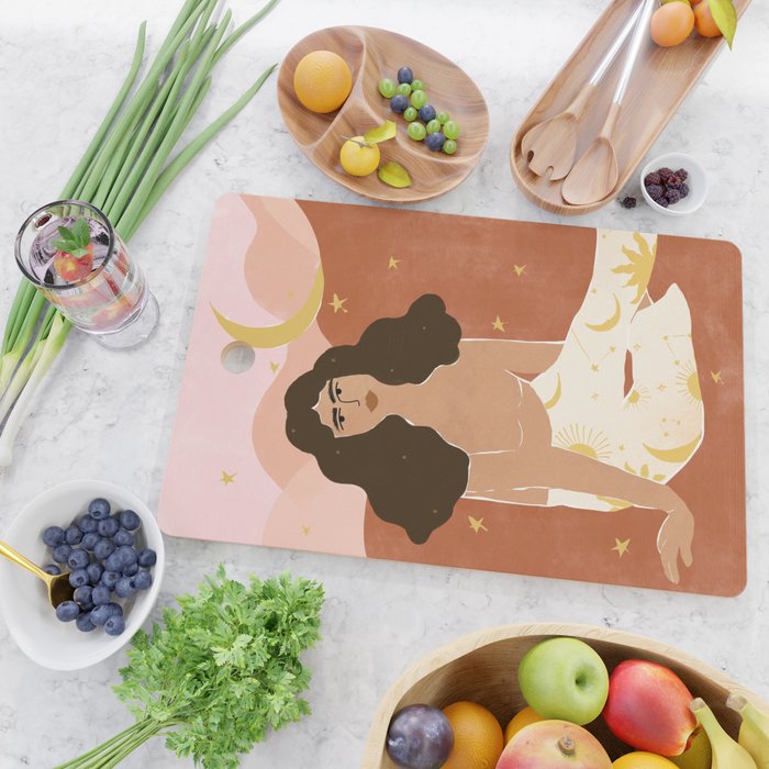 Universe Has Your Back Cutting Board Gallery Image 2