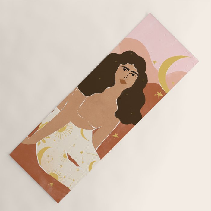 Universe Has Your Back Yoga Mat Gallery Image 1