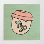 Capricorn Keychain Wood Wall Art Gallery Image 1