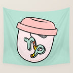 Capricorn Keychain Wall Tapestry Gallery Image 4
