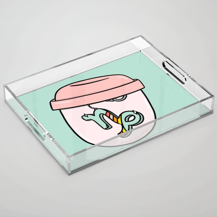 Capricorn Keychain Acrylic Tray Gallery Image 1