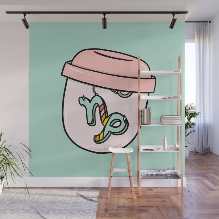 Capricorn Keychain Wall Mural Gallery Image 1