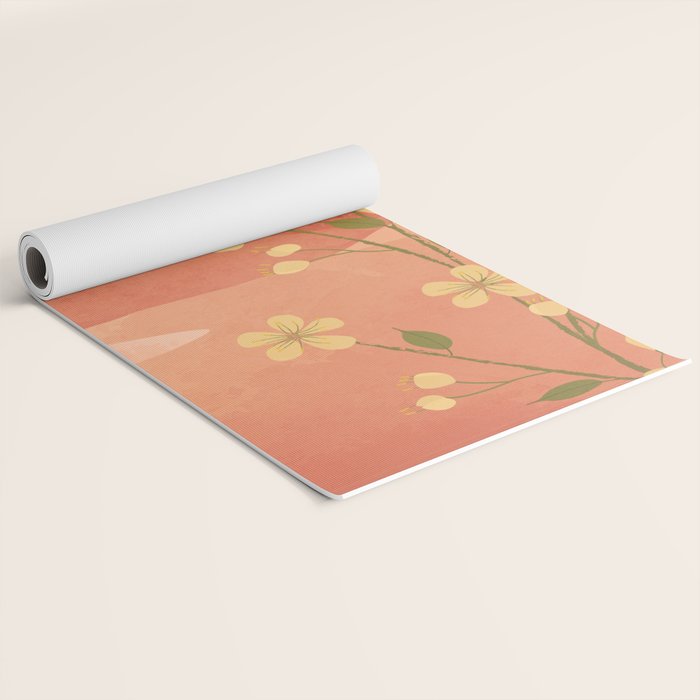 Desert Bloom 02 Yoga Mat Gallery Image 2