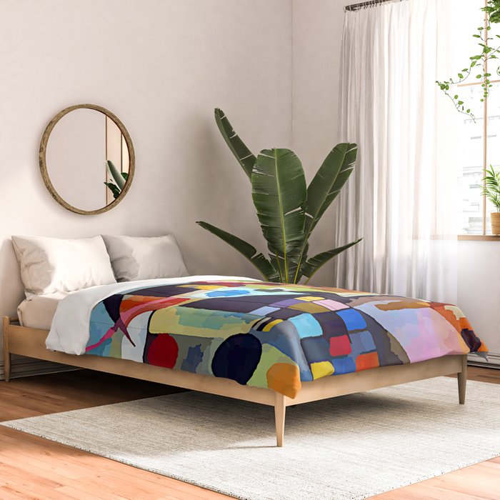 Wassily Kandinsky Swinging Comforter Gallery Image 2