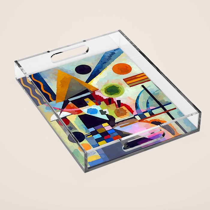 Wassily Kandinsky Swinging Acrylic Tray Gallery Image 1
