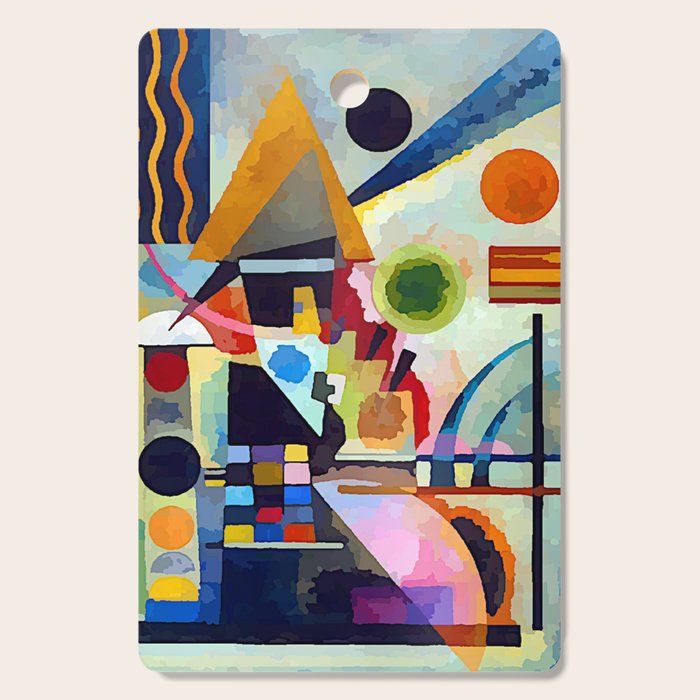 Wassily Kandinsky Swinging Cutting Board Gallery Image 1